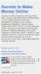 Mobile Screenshot of hiddensecrets-onlinemoney.blogspot.com