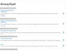 Tablet Screenshot of bintangriyadi.blogspot.com