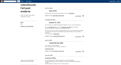 Desktop Screenshot of colorofsound.blogspot.com