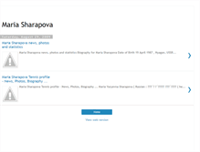 Tablet Screenshot of maria-sharapova-bio.blogspot.com