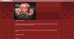 Desktop Screenshot of healthasweage.blogspot.com