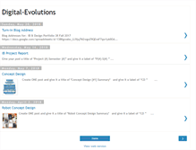 Tablet Screenshot of digital-evolutions.blogspot.com