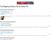 Tablet Screenshot of makemycomputerfaster.blogspot.com