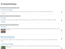 Tablet Screenshot of 3conscientious09.blogspot.com