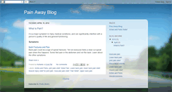 Desktop Screenshot of painawayblog.blogspot.com