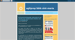 Desktop Screenshot of agitpropbbtksintmaria.blogspot.com