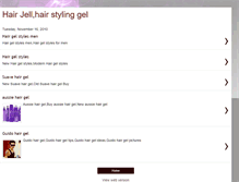 Tablet Screenshot of hairjell.blogspot.com