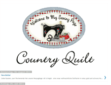 Tablet Screenshot of countryquiltinfo.blogspot.com