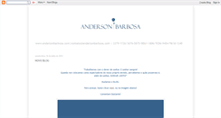 Desktop Screenshot of andersonbarbosadecoracao.blogspot.com