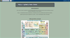 Desktop Screenshot of fisicayquimicaparatodos.blogspot.com