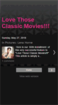 Mobile Screenshot of lovethoseclassicmovies.blogspot.com