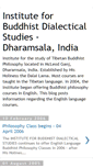 Mobile Screenshot of buddhistdialecticalstudies.blogspot.com