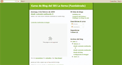 Desktop Screenshot of cursodebloglaserna.blogspot.com