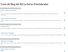 Tablet Screenshot of cursodebloglaserna.blogspot.com