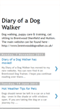 Mobile Screenshot of diary-of-a-dog-walker.blogspot.com