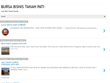 Tablet Screenshot of bursatanahpati.blogspot.com