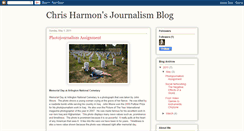 Desktop Screenshot of chrisharmonjournalism.blogspot.com
