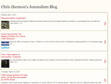 Tablet Screenshot of chrisharmonjournalism.blogspot.com