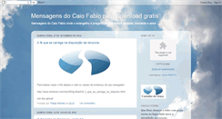 Desktop Screenshot of pregacoesdocaiofabioparadownload.blogspot.com