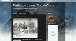 Desktop Screenshot of festivaldeinvernomarcelotorca.blogspot.com