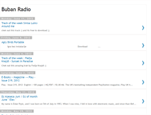 Tablet Screenshot of bubanradio.blogspot.com