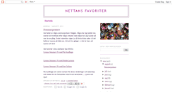 Desktop Screenshot of nettansfavoriter.blogspot.com