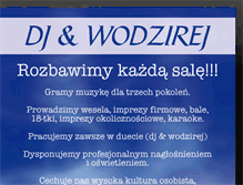 Tablet Screenshot of djwodzirej-lubin.blogspot.com