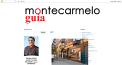 Desktop Screenshot of montecarmeloguia.blogspot.com
