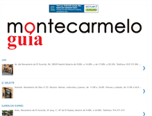 Tablet Screenshot of montecarmeloguia.blogspot.com