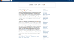 Desktop Screenshot of estabanguitarcourse.blogspot.com
