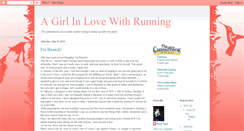 Desktop Screenshot of agirlinlovewithrunning.blogspot.com