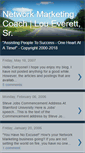 Mobile Screenshot of networkmarketingcoach4.blogspot.com