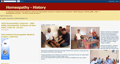 Desktop Screenshot of homeopathy-history.blogspot.com
