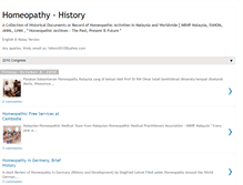 Tablet Screenshot of homeopathy-history.blogspot.com