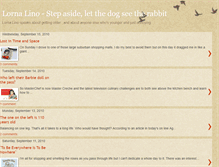 Tablet Screenshot of letthedogseetherabbit.blogspot.com