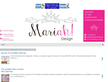 Tablet Screenshot of mariahdesignbrindes.blogspot.com