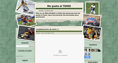 Desktop Screenshot of juegotenis.blogspot.com