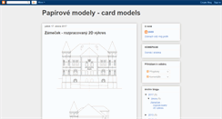 Desktop Screenshot of jb-paper-model.blogspot.com