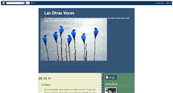 Desktop Screenshot of lasotrasvoces.blogspot.com