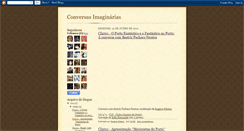 Desktop Screenshot of conversas-imaginarias.blogspot.com