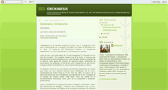 Desktop Screenshot of ideokinesis.blogspot.com