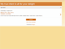 Tablet Screenshot of mytrueintent.blogspot.com