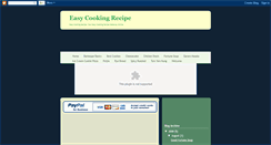 Desktop Screenshot of easycookingrecipe.blogspot.com