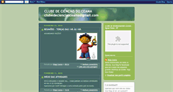 Desktop Screenshot of clubedecienciasceama.blogspot.com