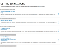 Tablet Screenshot of gettingbusinessdone.blogspot.com