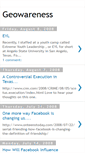 Mobile Screenshot of geowareness.blogspot.com