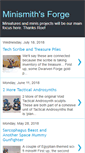 Mobile Screenshot of minismithsforge.blogspot.com