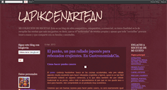 Desktop Screenshot of lapikoenartean.blogspot.com