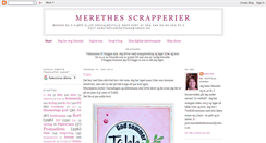 Desktop Screenshot of merethesscrapperier.blogspot.com