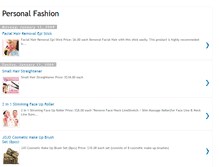 Tablet Screenshot of personal-fashion.blogspot.com